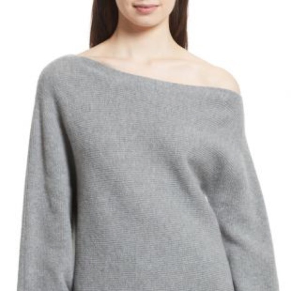 Theory Astmmetrif Off-Shoulder Sweater P